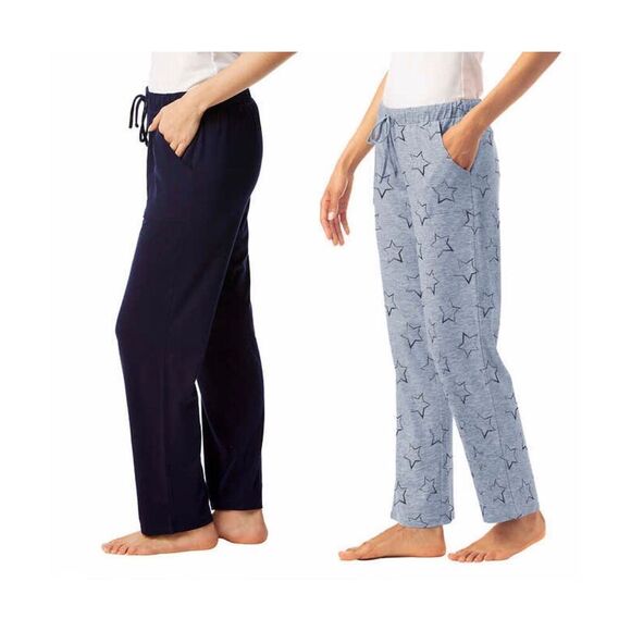 LUCKY BRAND 2-Pack Pajama Pants Women's Size Small Lounge Drawstring Pockets NWT - Picture 6 of 8